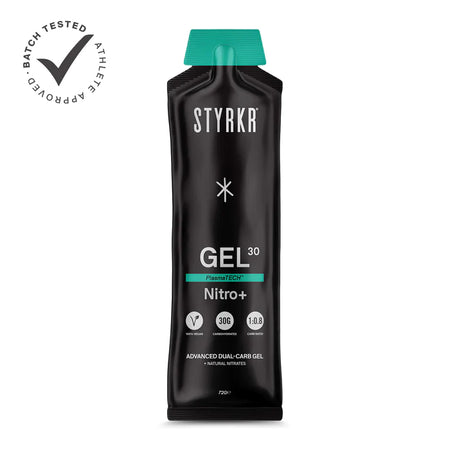 Styrkr GEL30 Nitro Dual-Carb Energy Gel