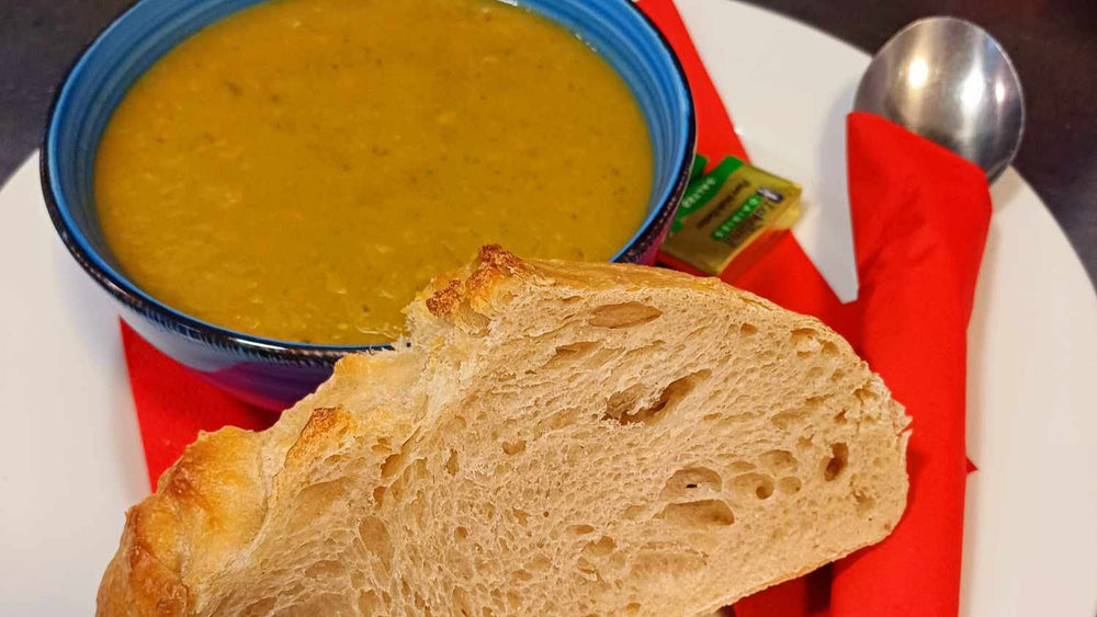 Soup and sourdough