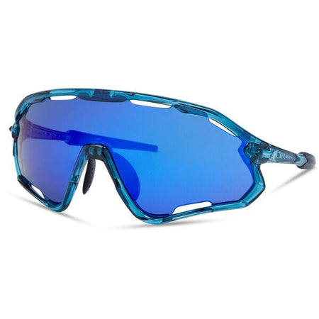 Madison Code Breaker II Sunglasses - 3 pack - crys gloss blue / blue mirr / amb / clear